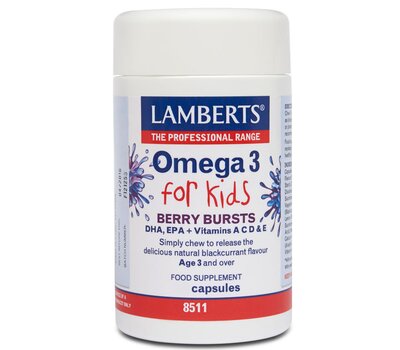 LAMBERTS Omega 3 for Kids, 30 Capsules
